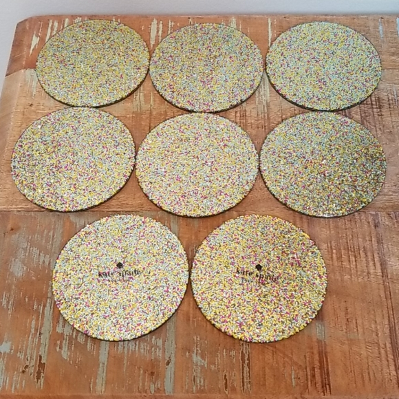kate spade Other - 8 Kate Spade New York Glitter Coasters